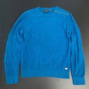 Blue Armani Exchange sweater size S